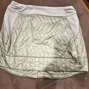 Mountain Hardwear women’s insulated mini skirt.
